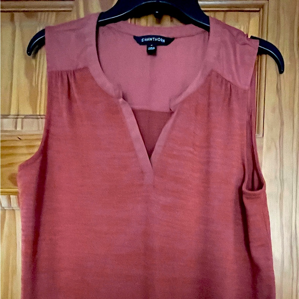 41 Hawthorn Sleeveless Burnt Orange Tank